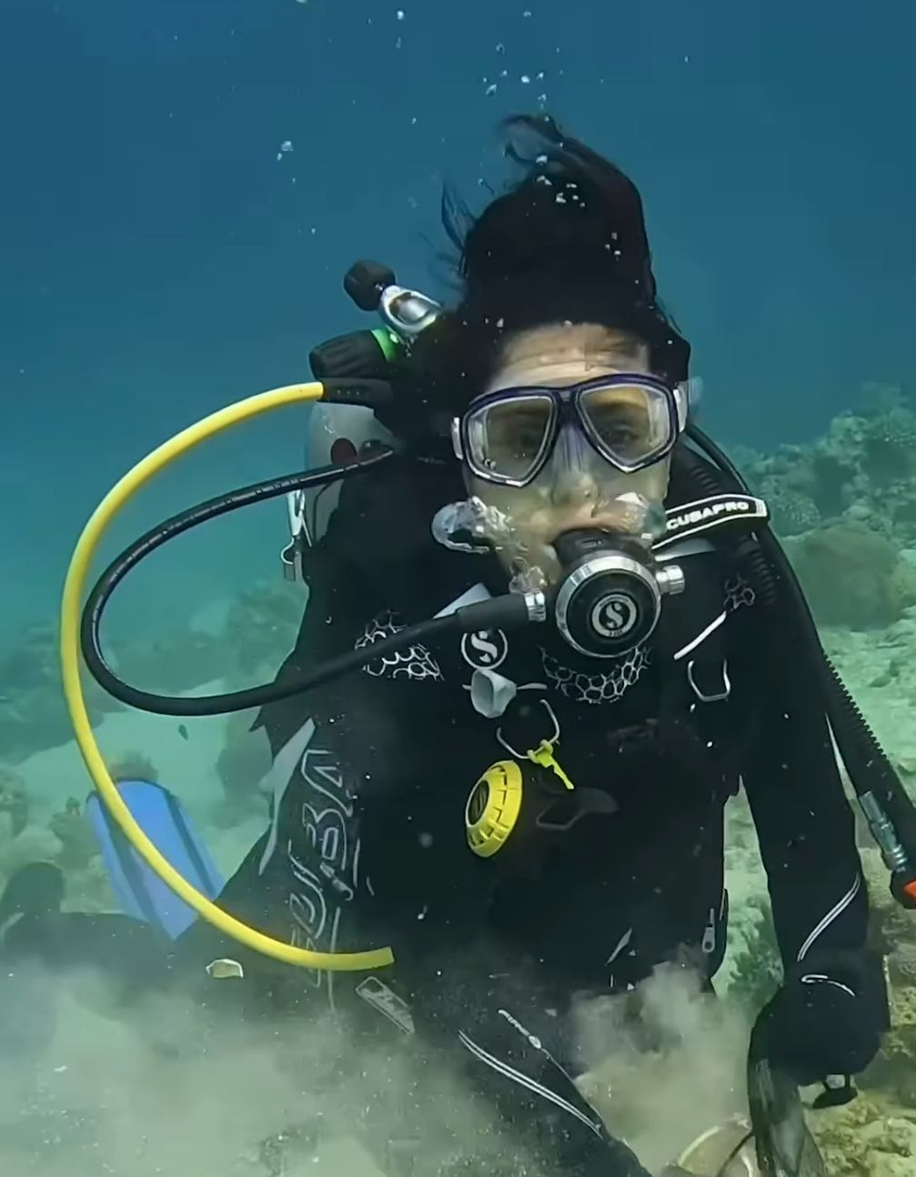 Salma Hayek Helps Clean Up Jordan’s Coral Reefs