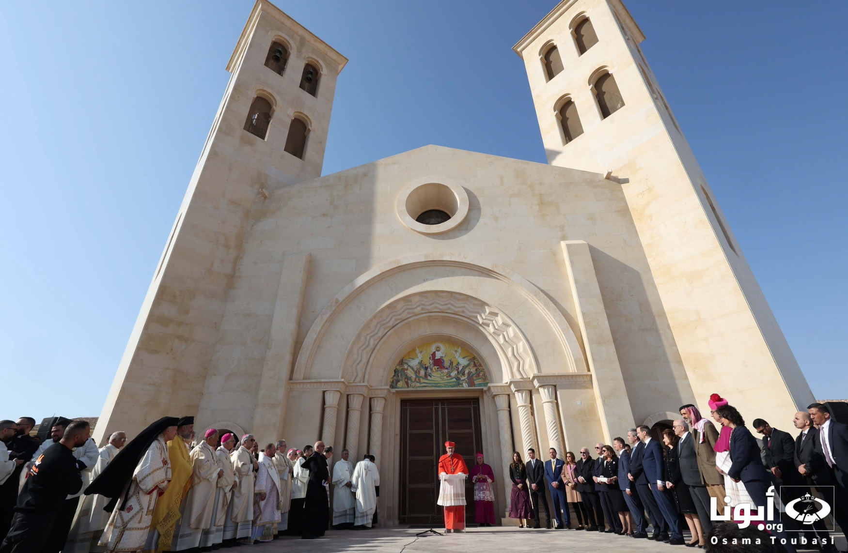 Top Vatican Diplomat Inaugurates a New Church in Jordan