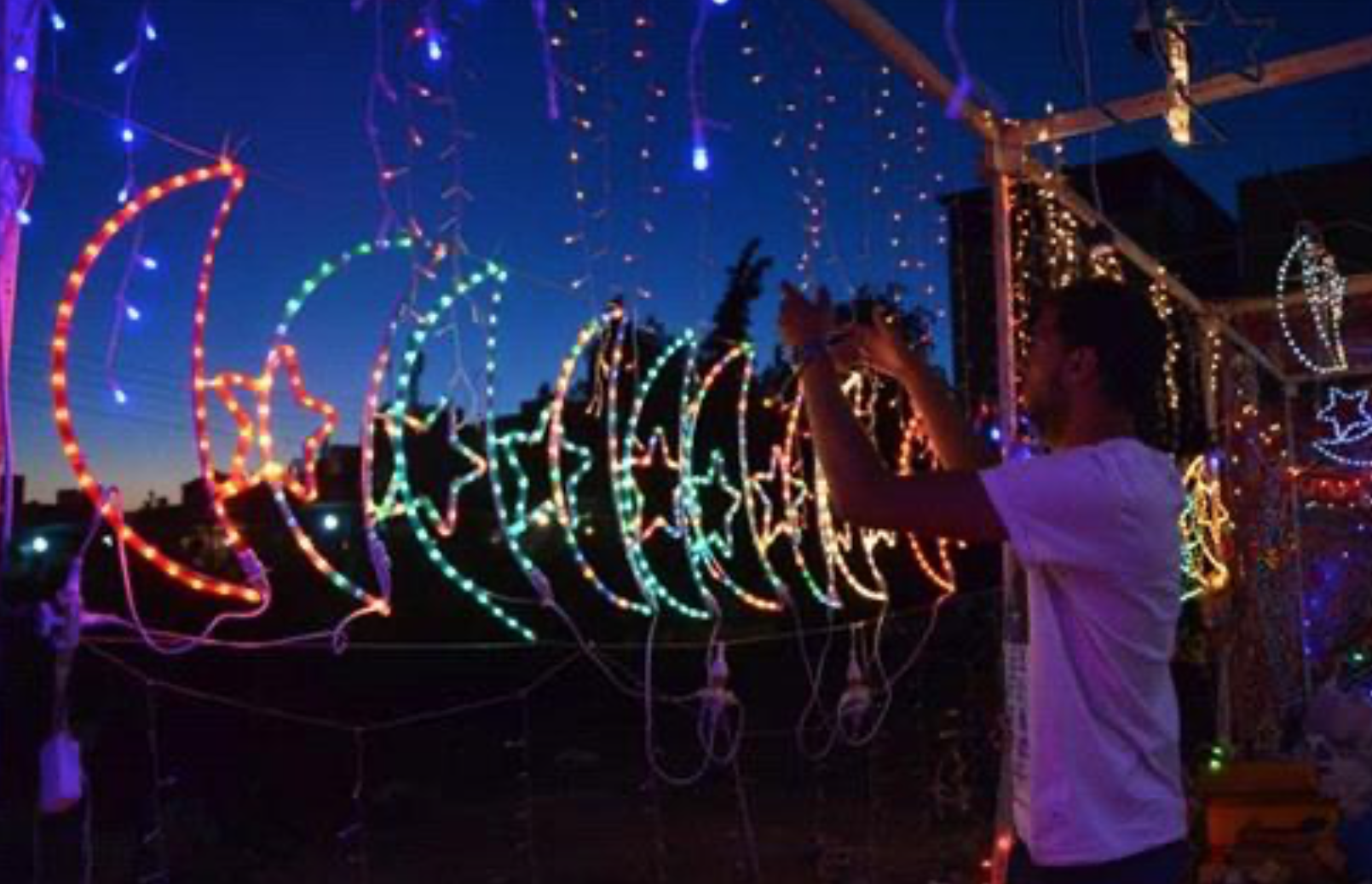 Ramadan decor in Amman, credit: https://en.ammonnews.net/article/22138