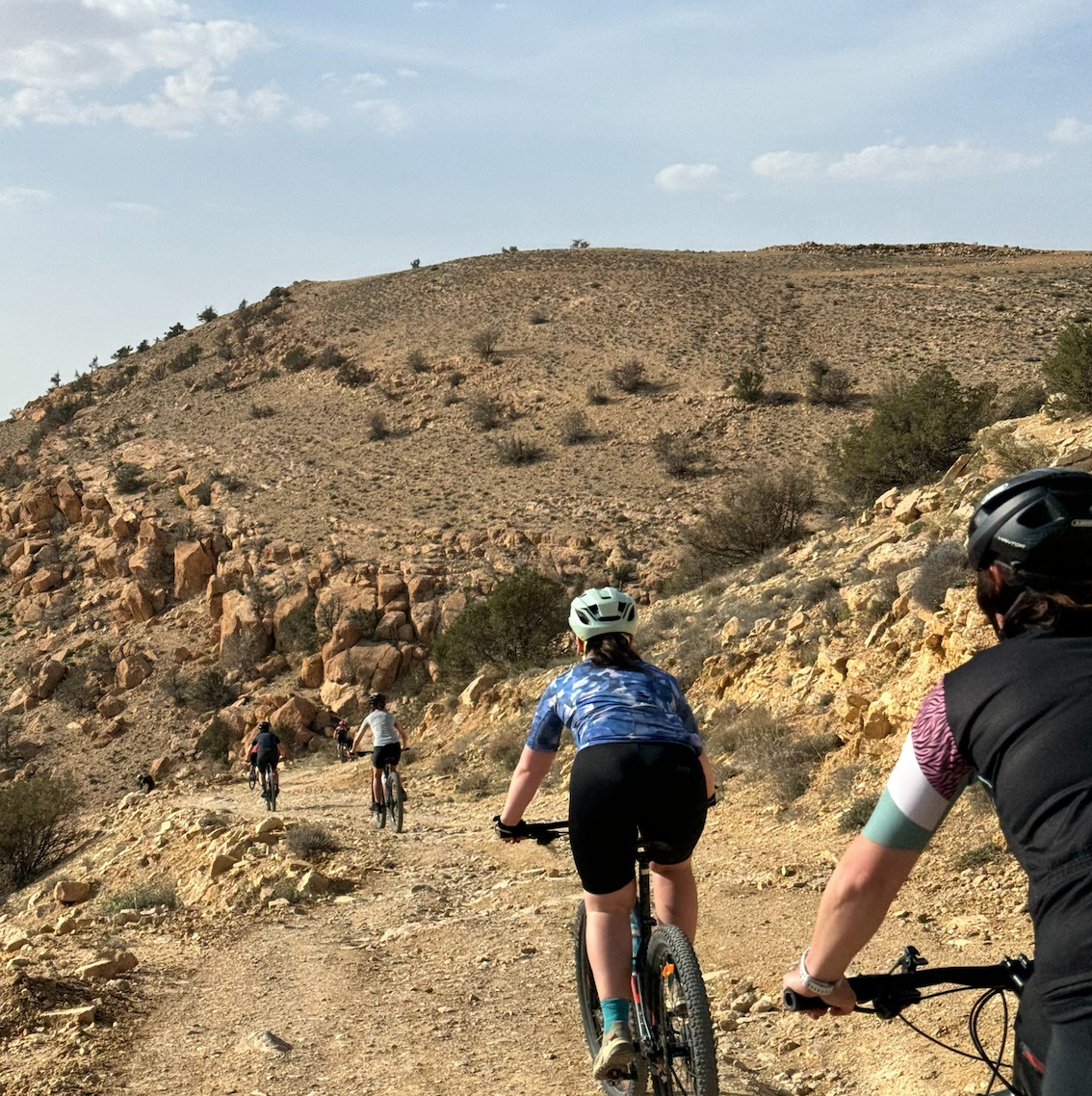 EXPERIENCE JORDAN'S BEAUTY ON A CYCLING TRAIL