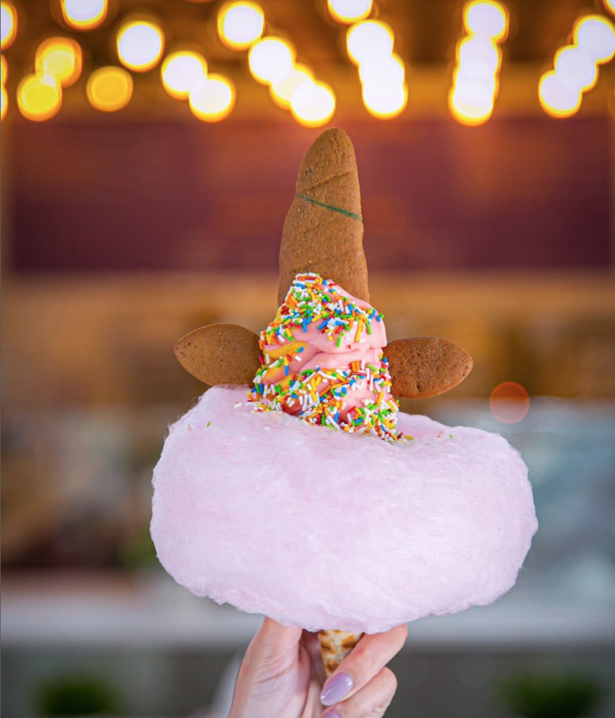 Ice cream shop at Swefieh village